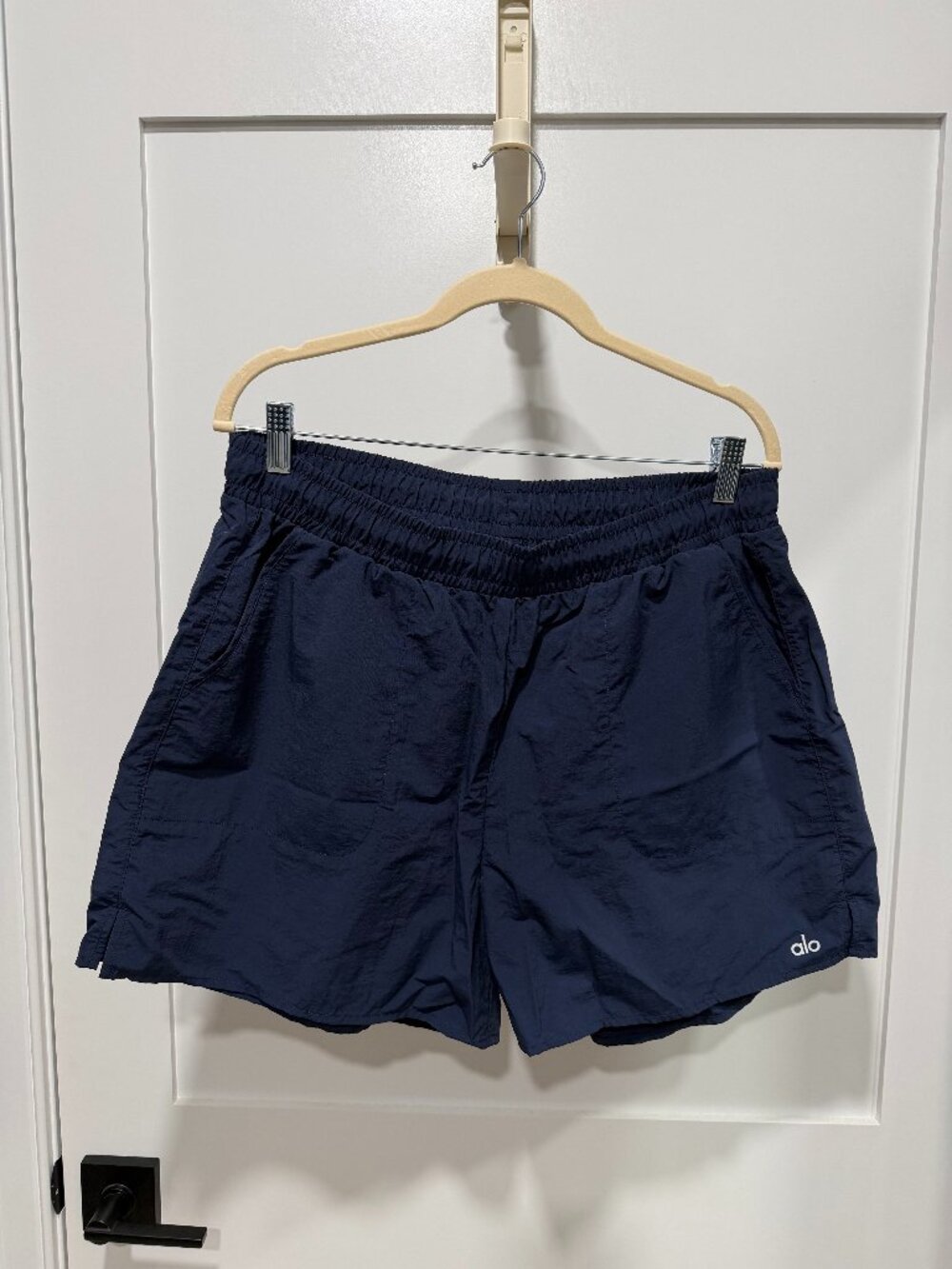 Alo Alumni Shorts - Navy Blue Large